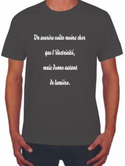 Tee Shirt Citation Un Jour La Joie Un Jour La Tristesse Mais Tous Les Jours Avec Le Sourire Persomode Com Tee Shirt Citation Un Jour La Joie Un Jour La Tristesse Mais Tous Les Jours Avec Le Sourire Persomode Com