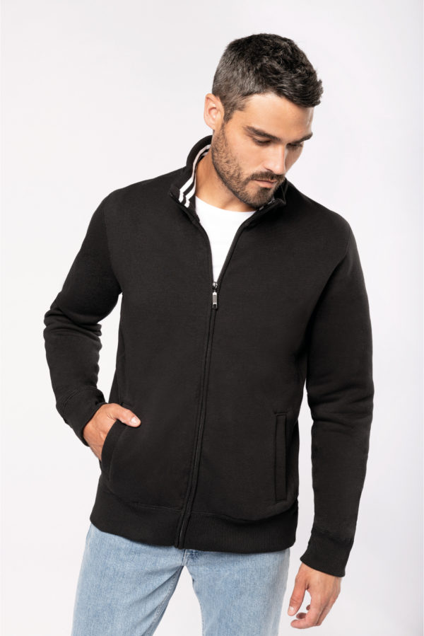 K456 - Veste molleton zippée homme