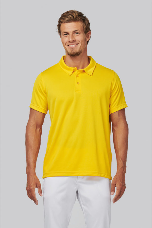 PA482 - POLO SPORT MANCHES COURTES
